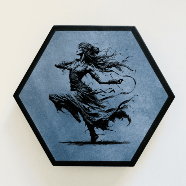 Dancers - Wall Art Decor Engraved Tile