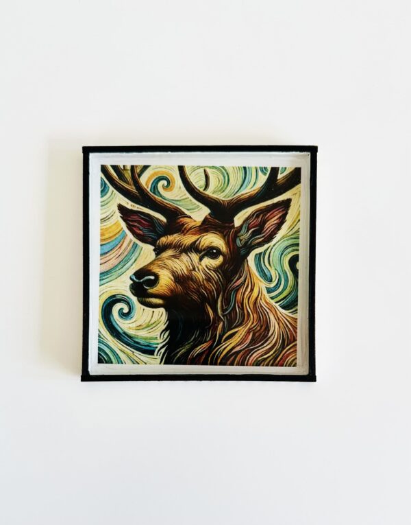 Handcrafted Animal Coasters Calgary deer