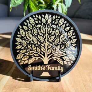 Custom Wood Family Tree