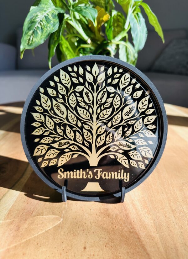 Custom Wood Family Tree